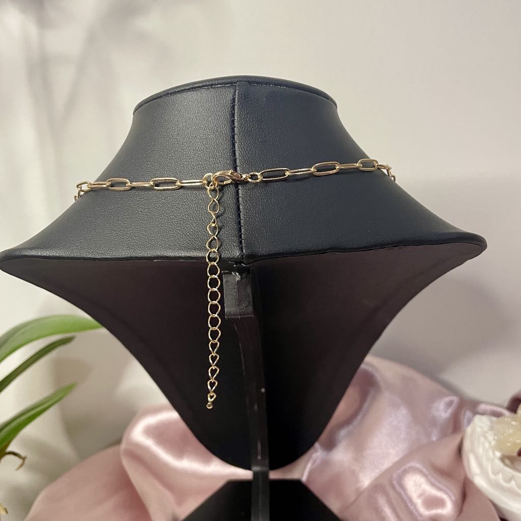 ocean blu real orchid necklace